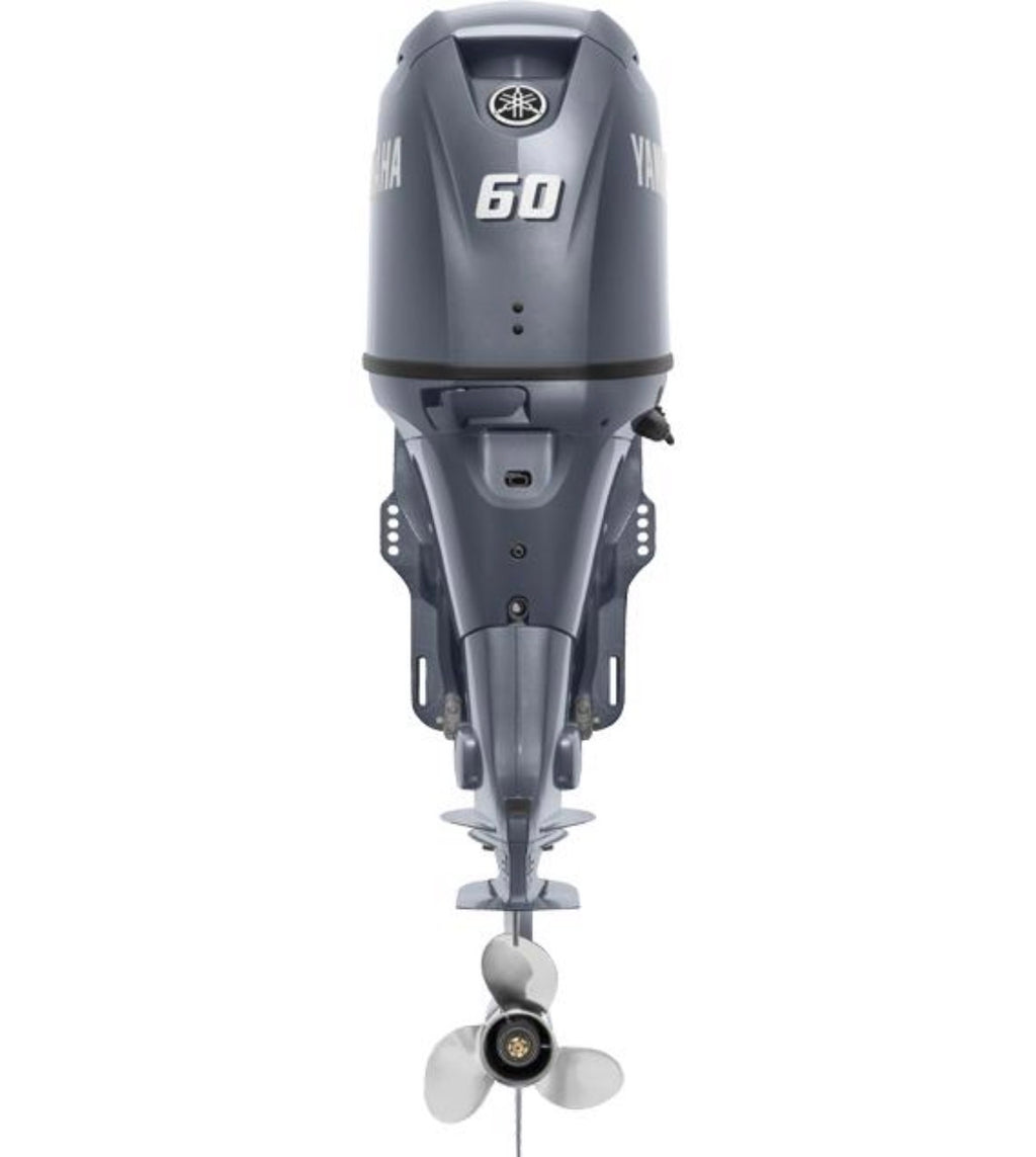 Yamaha F60 60HP 4-Stroke Outboard Motor (2019) – Electric Start & Power Trim
